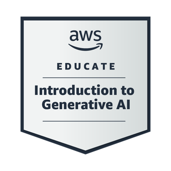 AWS Educate Introduction to Generative AI Badge